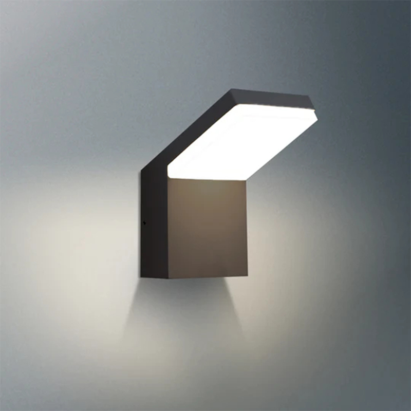 19215 IP65 18W 1800Lm LED 검정/백색 실외 벽 조명